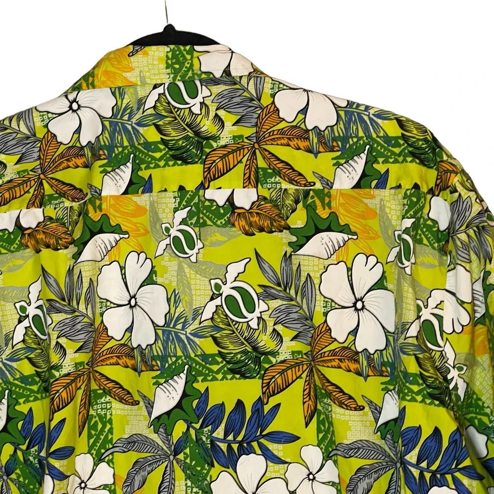 Max Boy Int Vintage 90’s Mens Button short sleeve tropical Hawaiian shirt Sz XXL - Picture 9 of 12